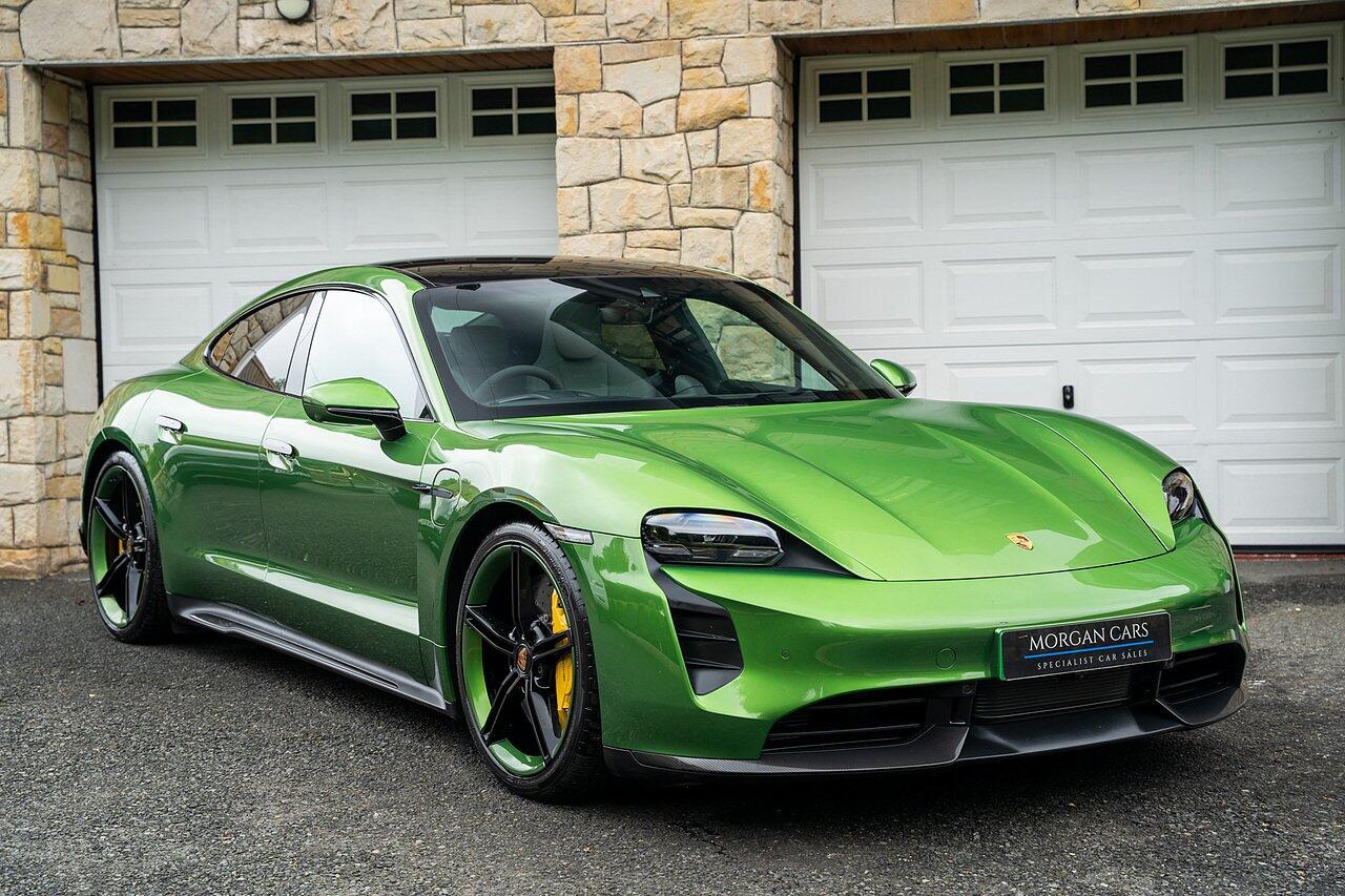 2023 Porsche Taycan in Green for sale