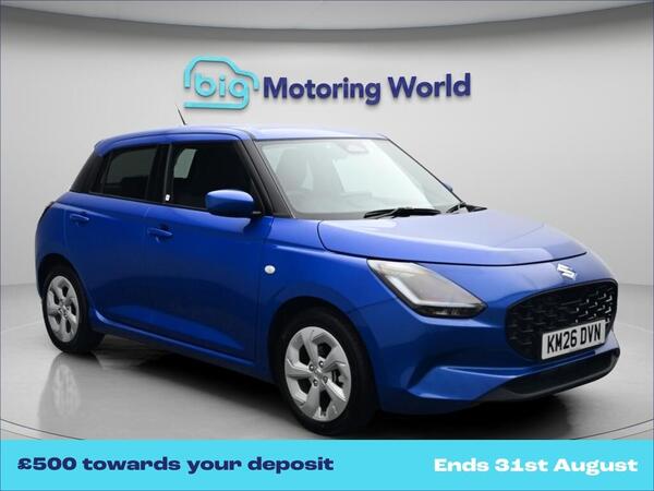 2026 Suzuki Swift 1.2 Mild Hybrid Motion 5dr Cvt