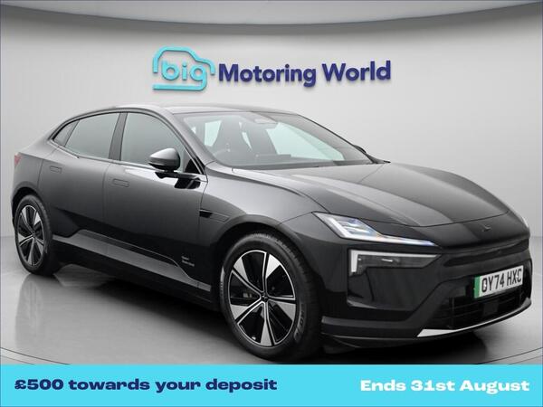 Black 2024 Polestar Polestar 4 Hatchback Automatic