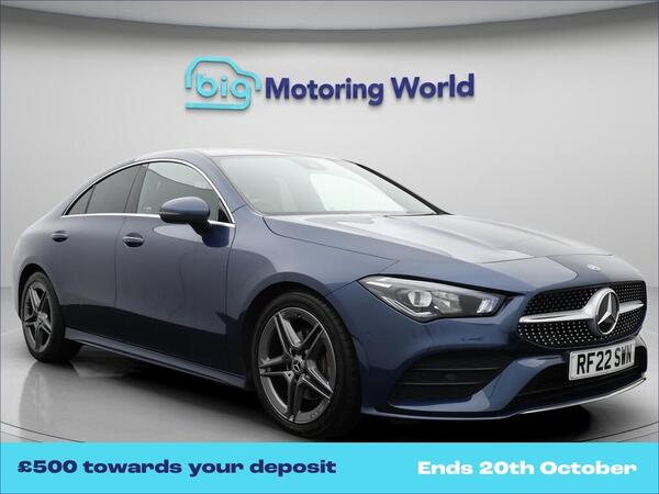 2022 Mercedes-Benz CLA Cla 180 Amg Line 4dr Tip Auto