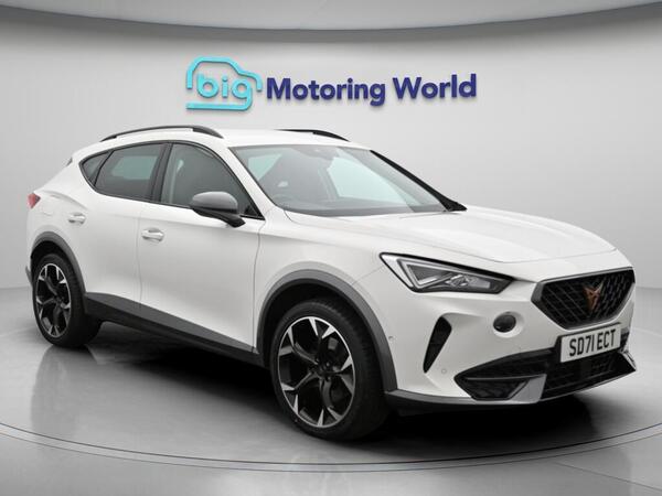 White 2021 Cupra Formentor SUV/Crossover Front-wheel drive Manual