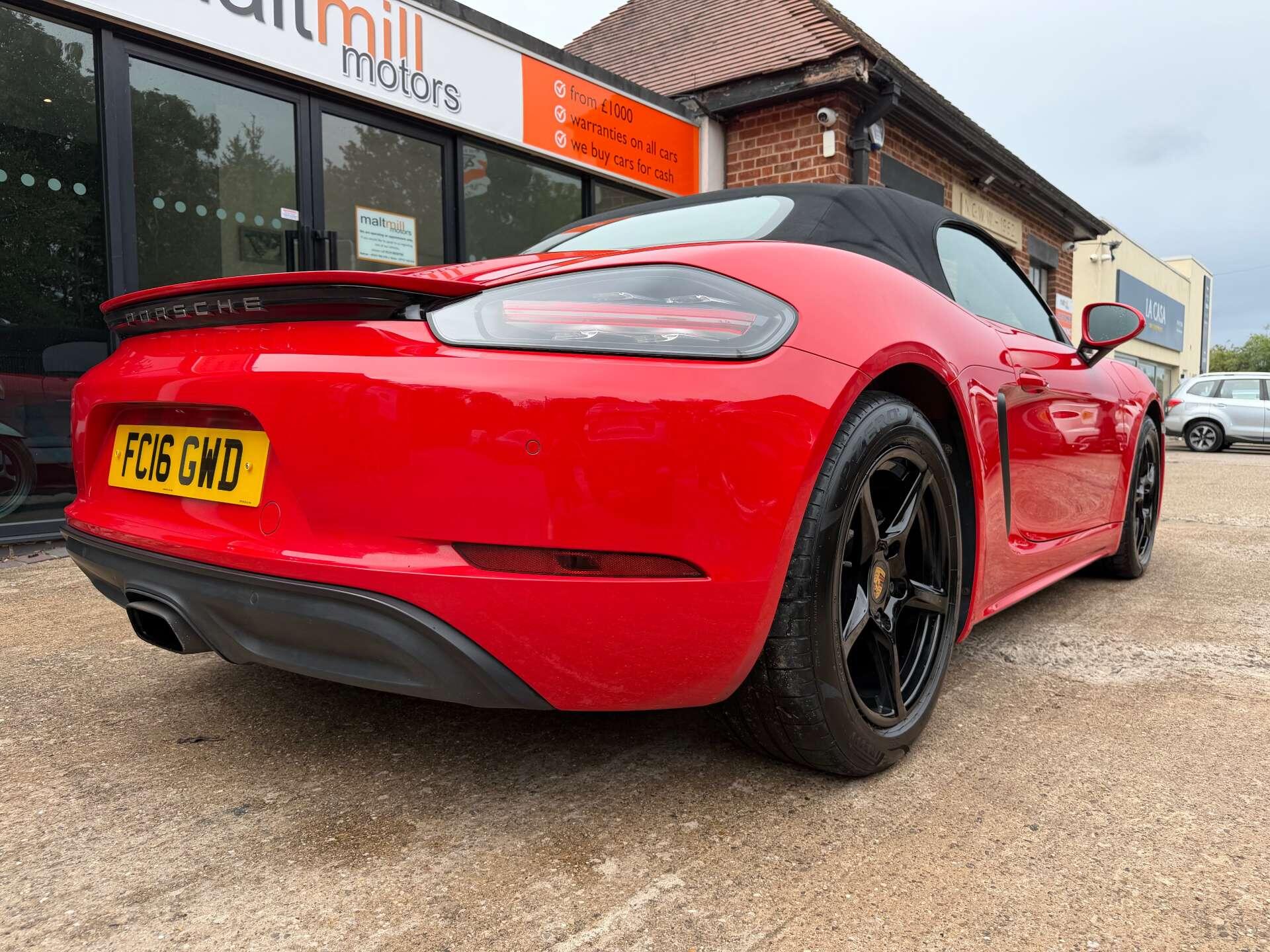 Porsche Boxster view 3