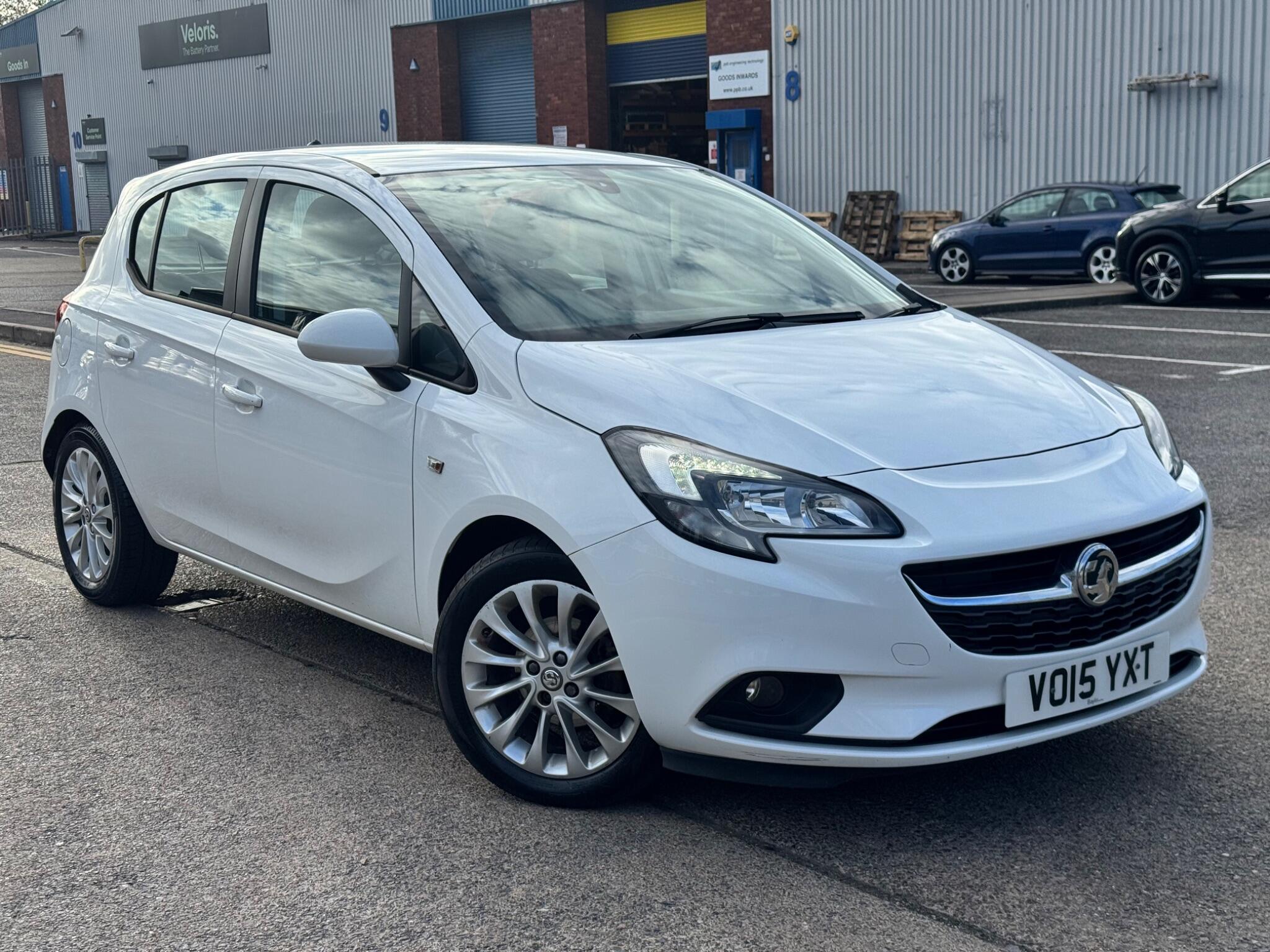 2015 Vauxhall Corsa in White for sale