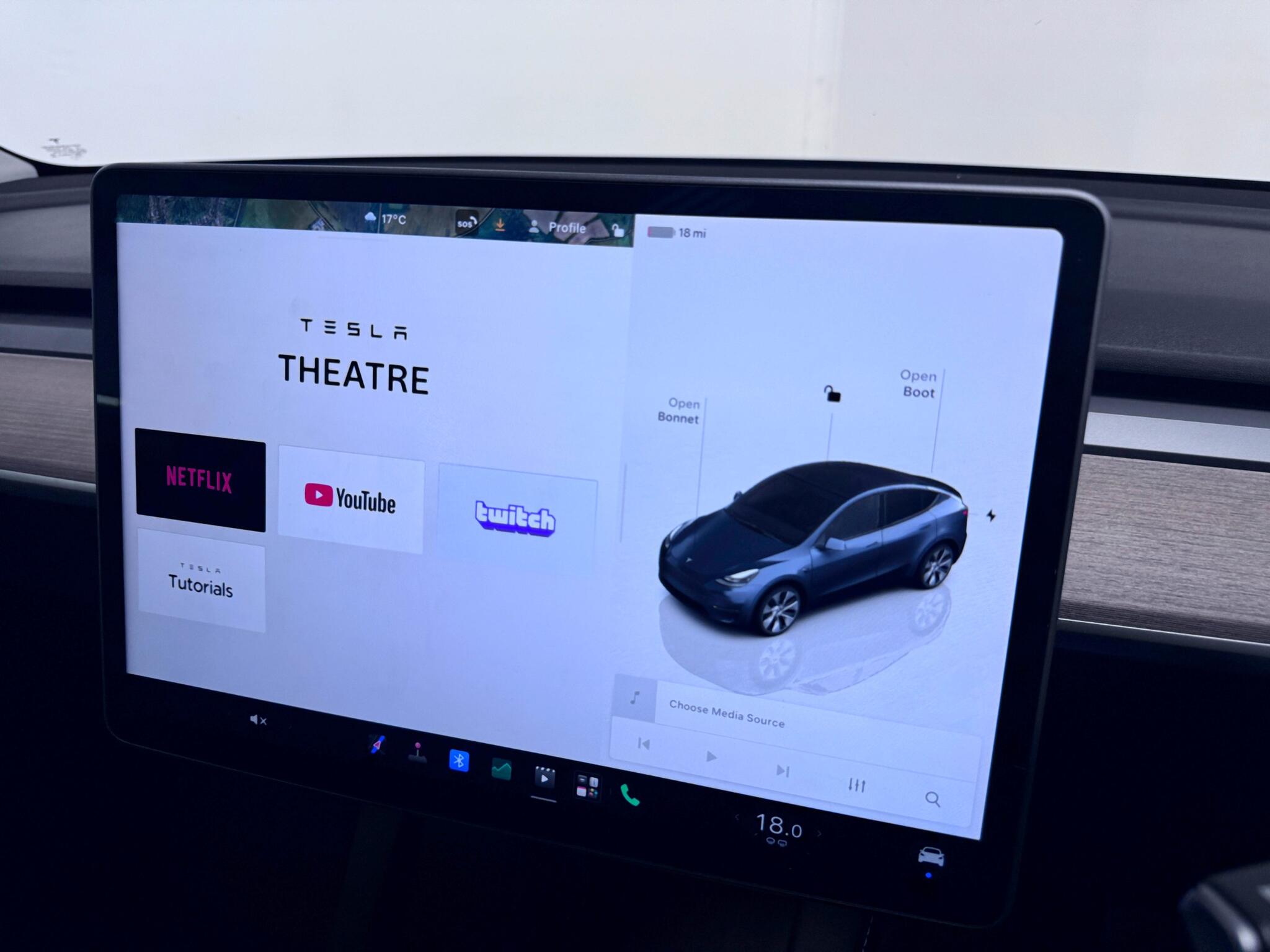 Tesla Model Y view 45