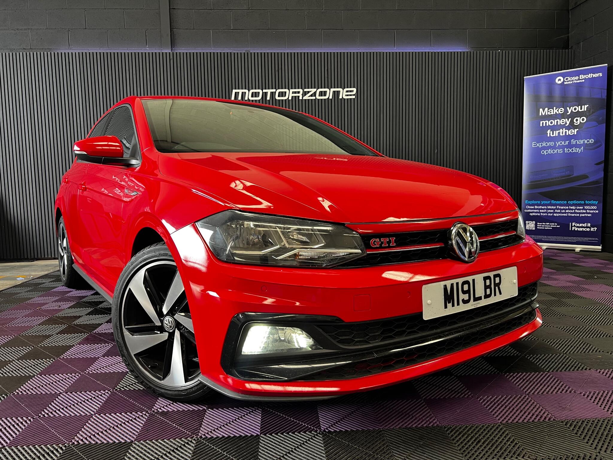 2019 (M reg) Volkswagen Polo in Red for sale