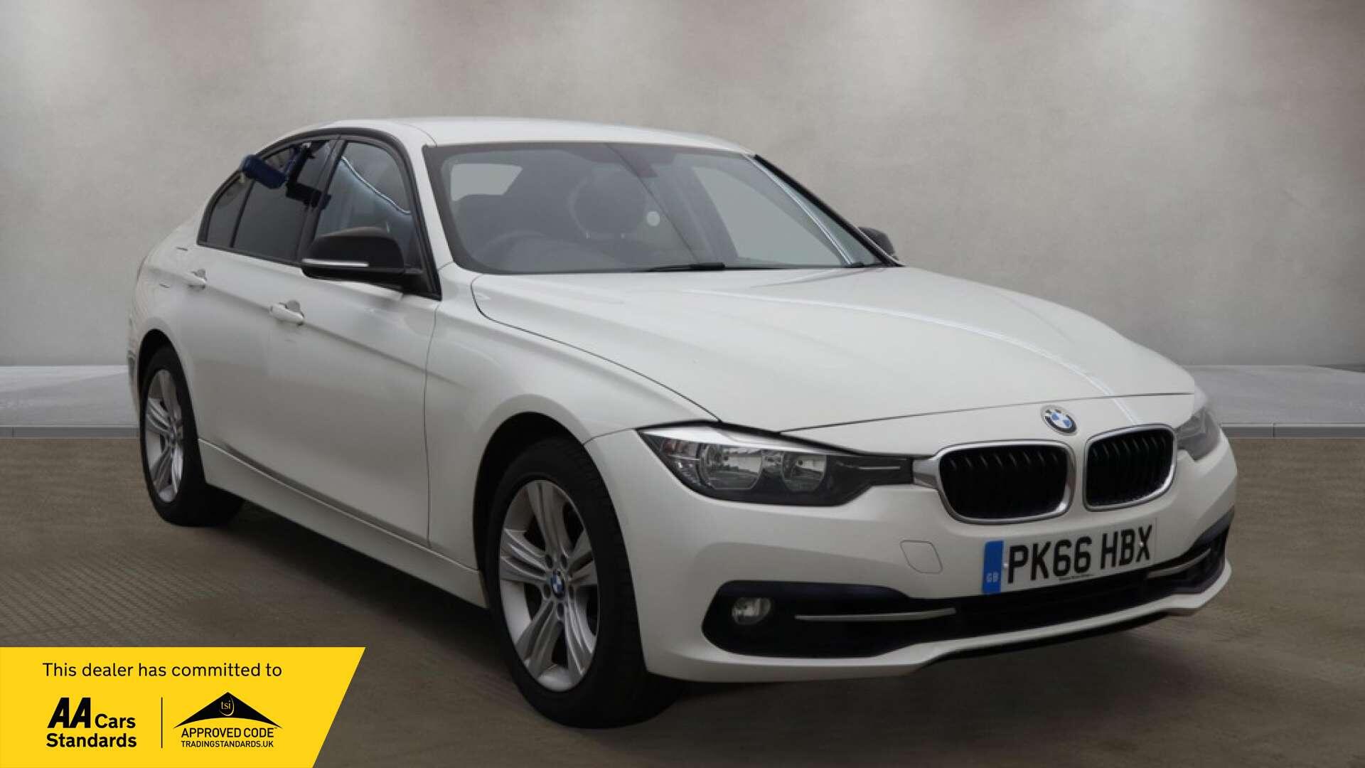 2016 BMW 3 Series in White for sale
