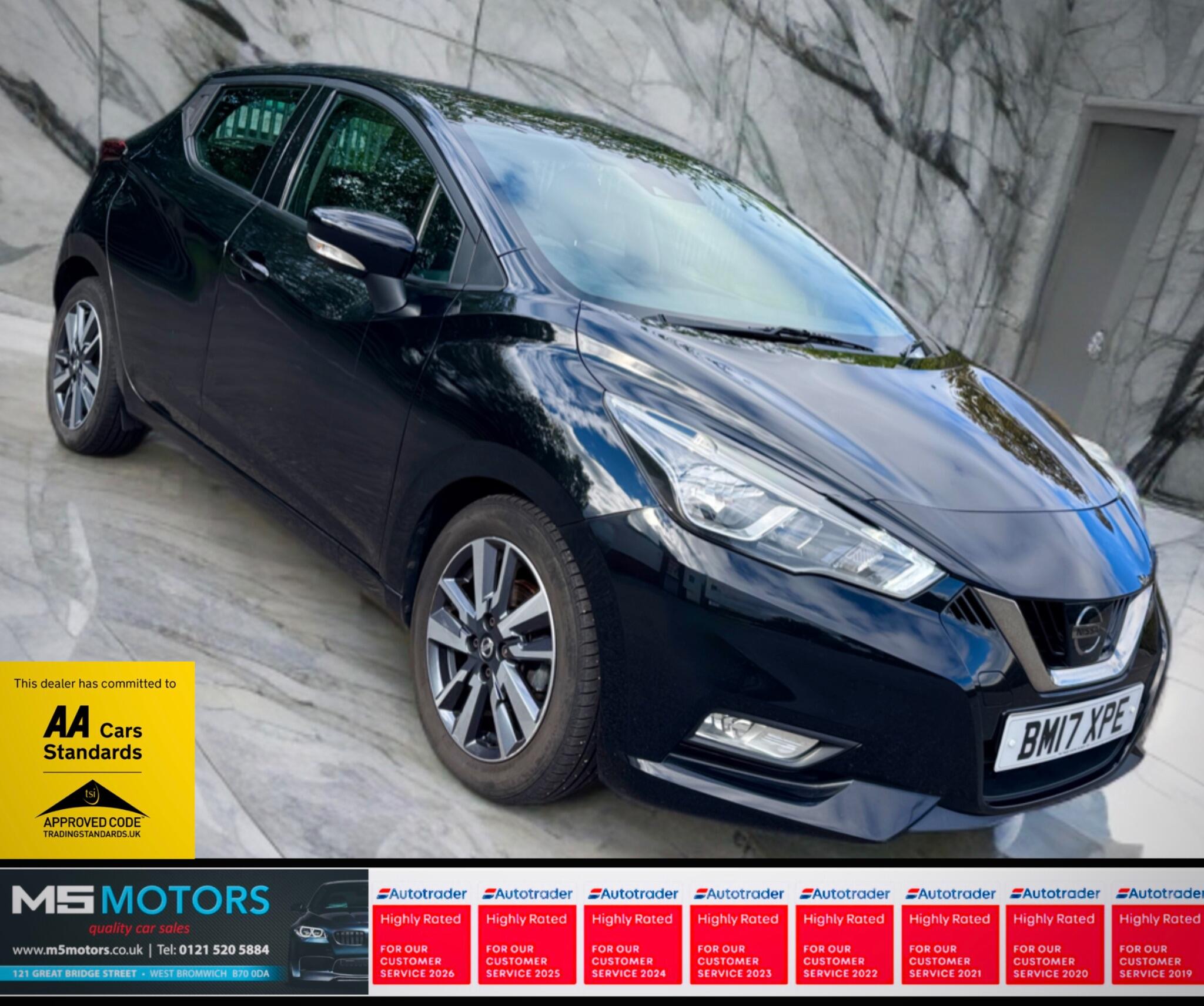 2017 Nissan Micra in Black for sale