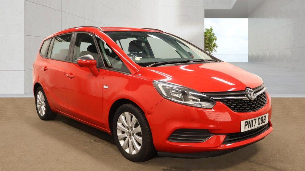 2017 Vauxhall Zafira Tourer in Red for sale