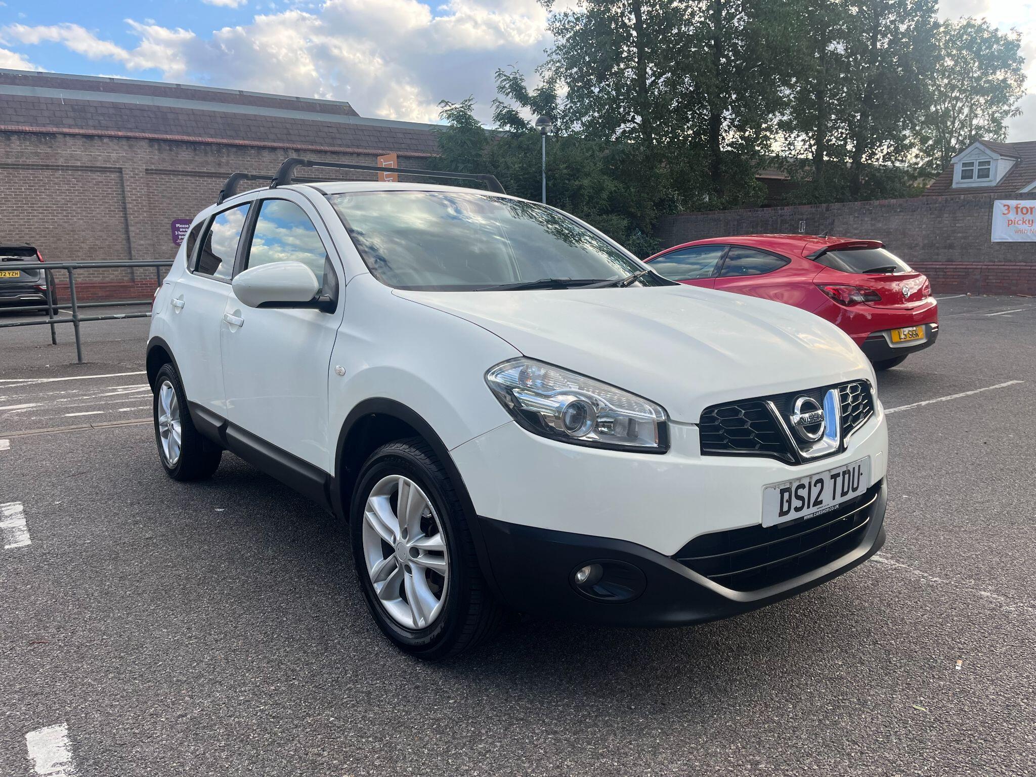 2012 Nissan Qashqai in White for sale