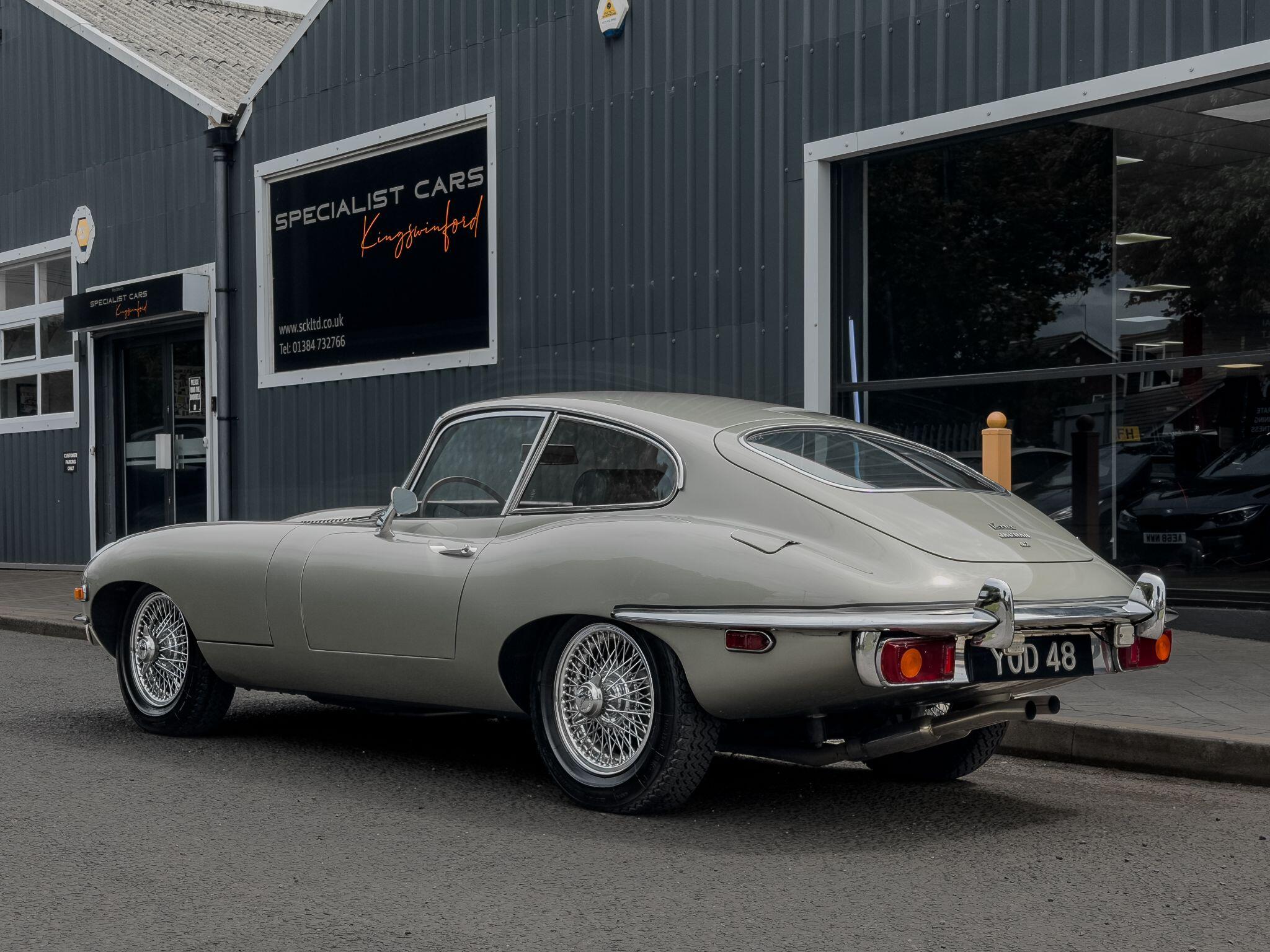Jaguar E-Type view 2