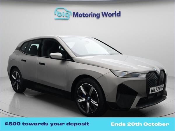 Grey 2023 BMW iX SUV/Crossover All-wheel drive Automatic