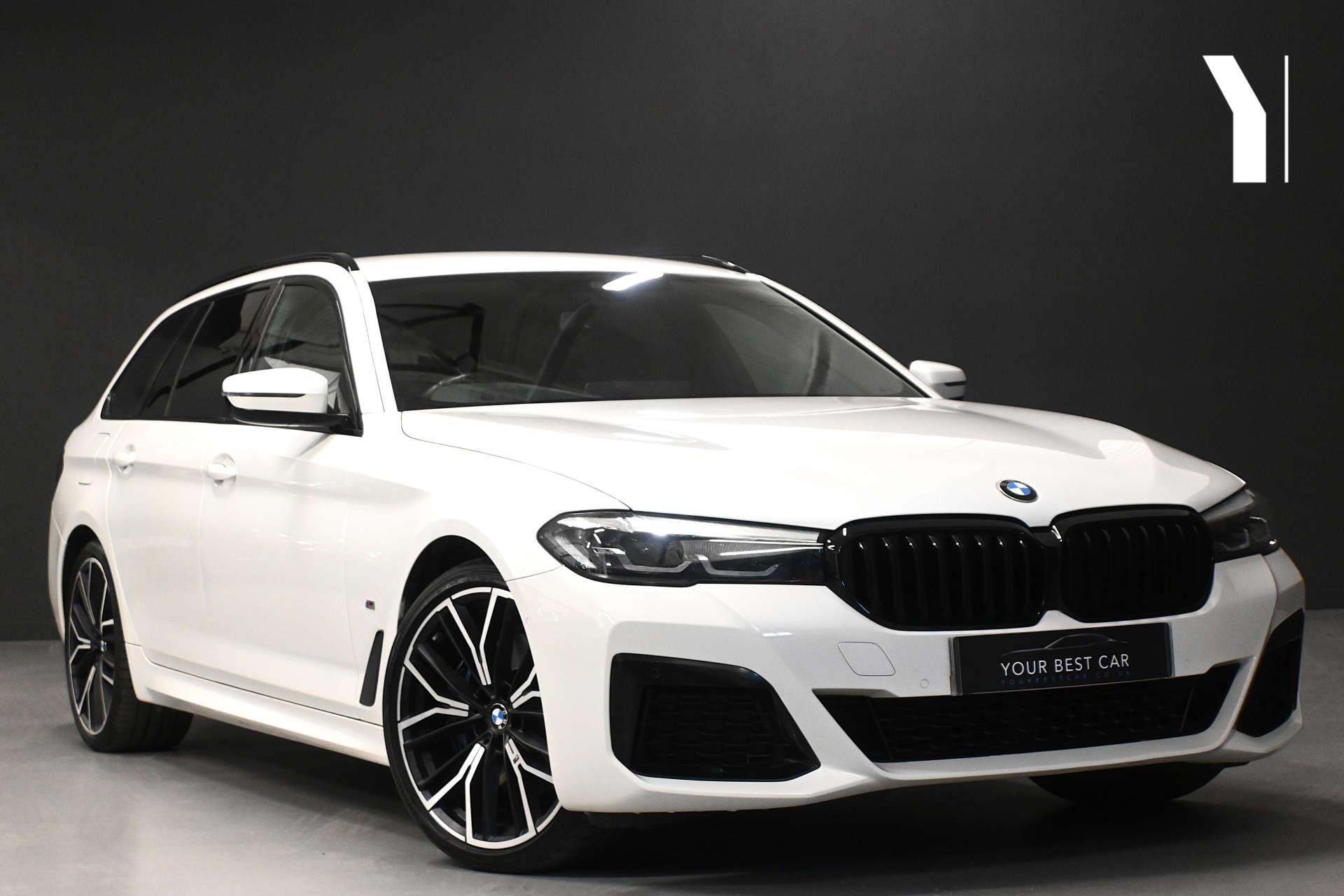 2021 BMW 5 Series in White for sale