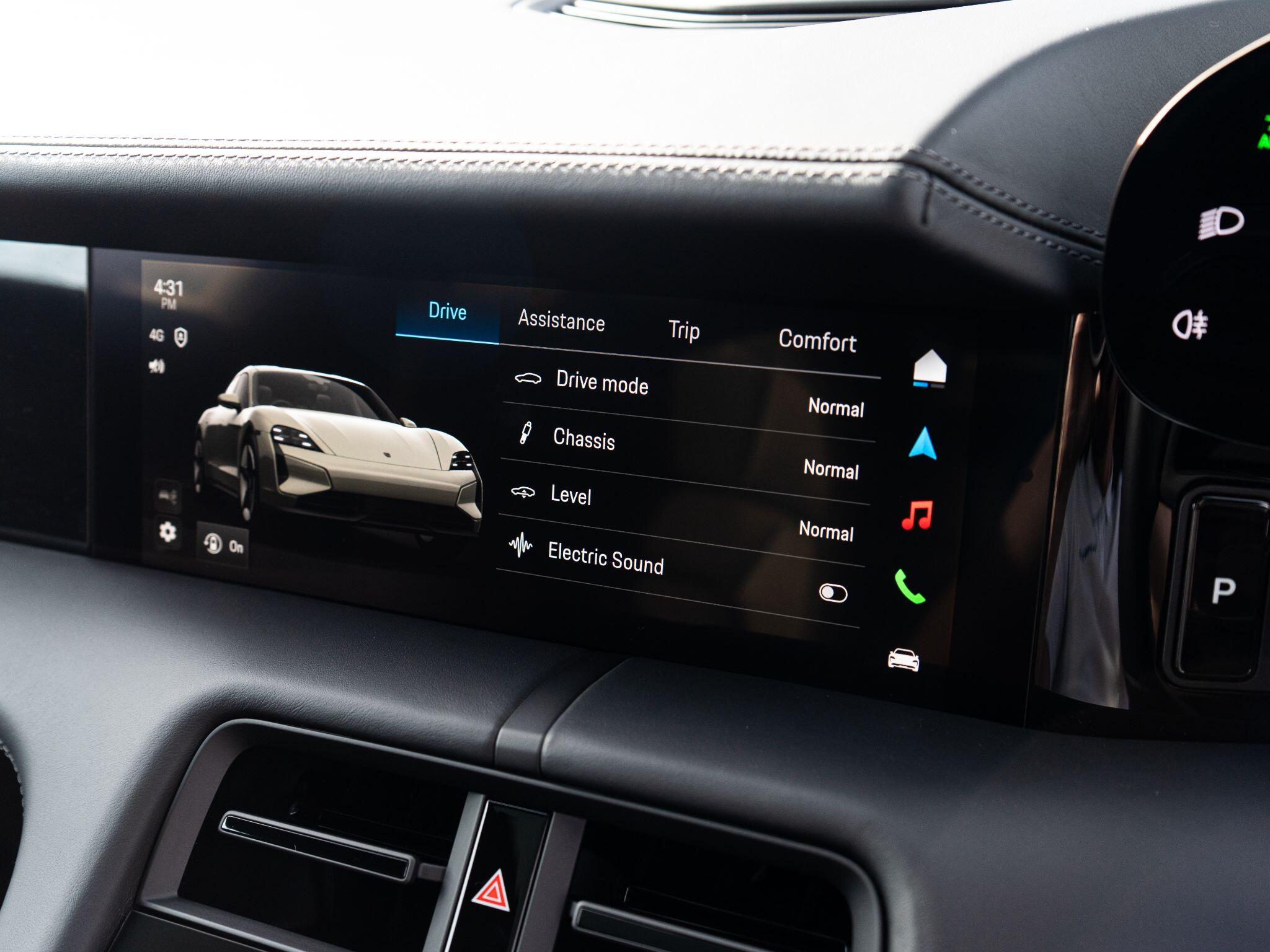 Porsche Taycan view 45