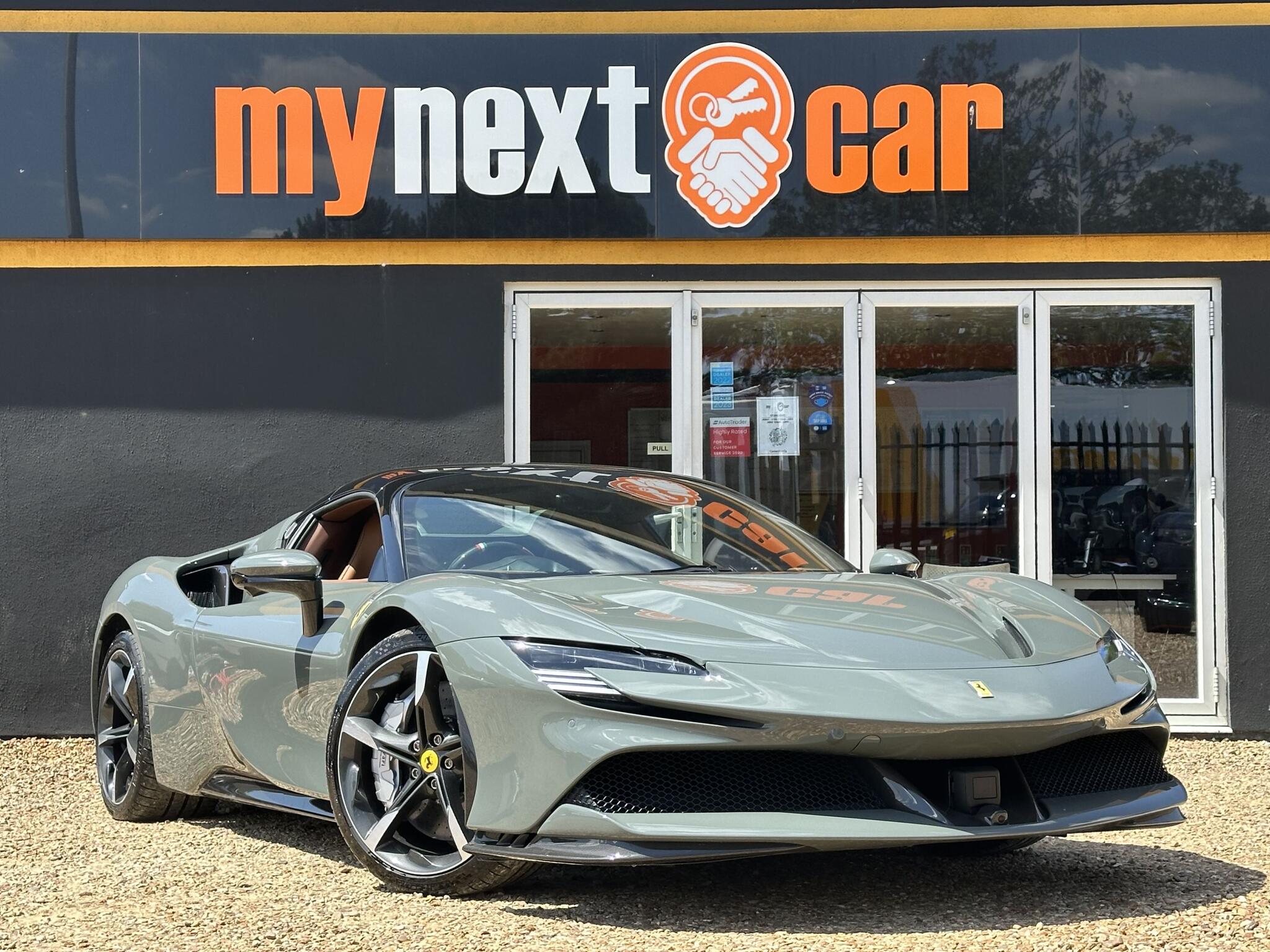 Ferrari SF90 Spider view 2