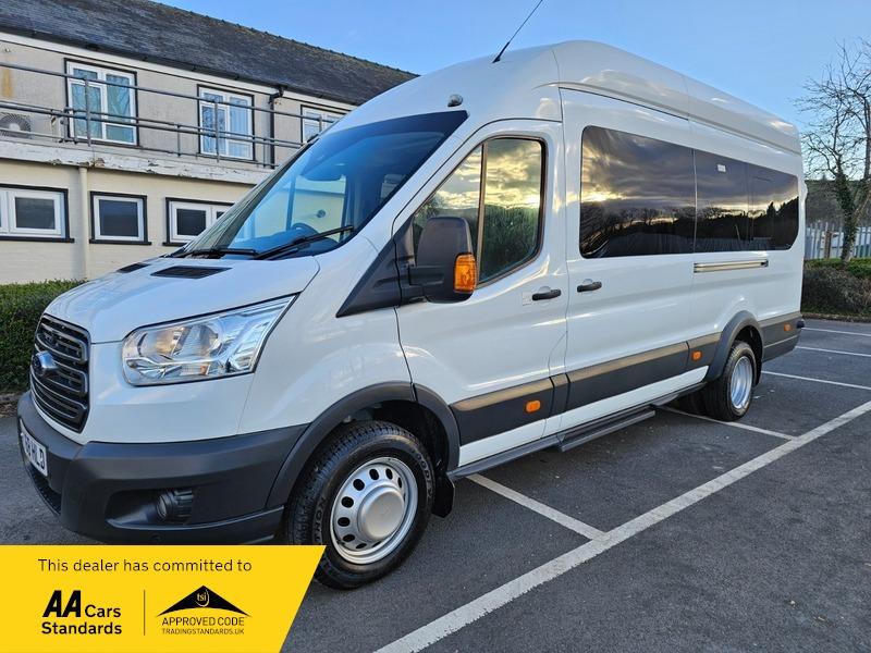 2018 Ford Transit 2.2 TDCi 460 HDT Trend Minibus 5dr Diesel Manual L4 H3 (18 seats) (196 g/km, 123 bhp) • 9,875 miles image 1