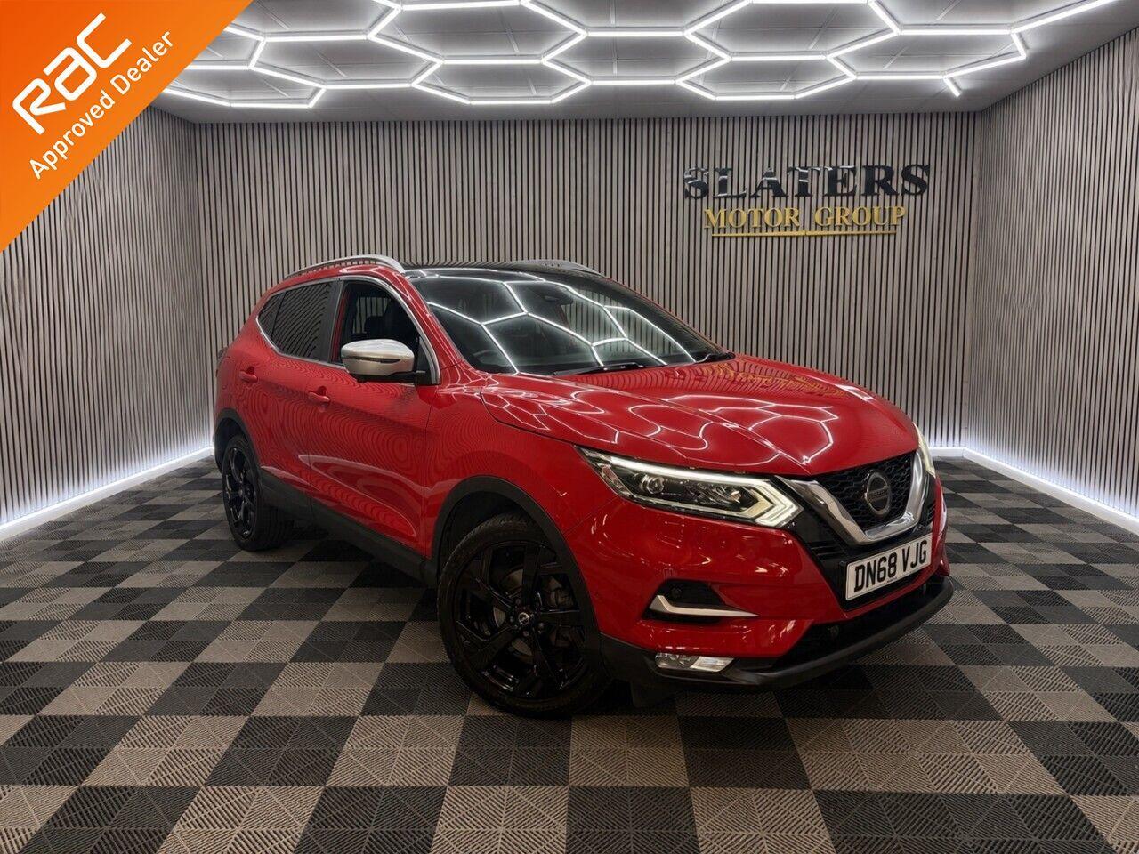2018 Nissan Qashqai in Red for sale