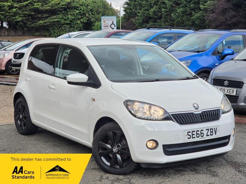 White 2016 Skoda Citigo Hatchback Front-wheel drive Manual
