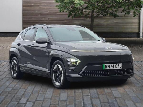 Grey 2024 Hyundai Kona Hatchback Front-wheel drive Automatic