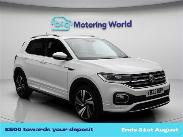White 2022 Volkswagen T-Cross Estate Front-wheel drive Manual