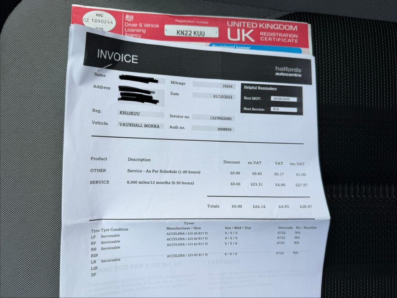 Vauxhall Mokka Electric view 55