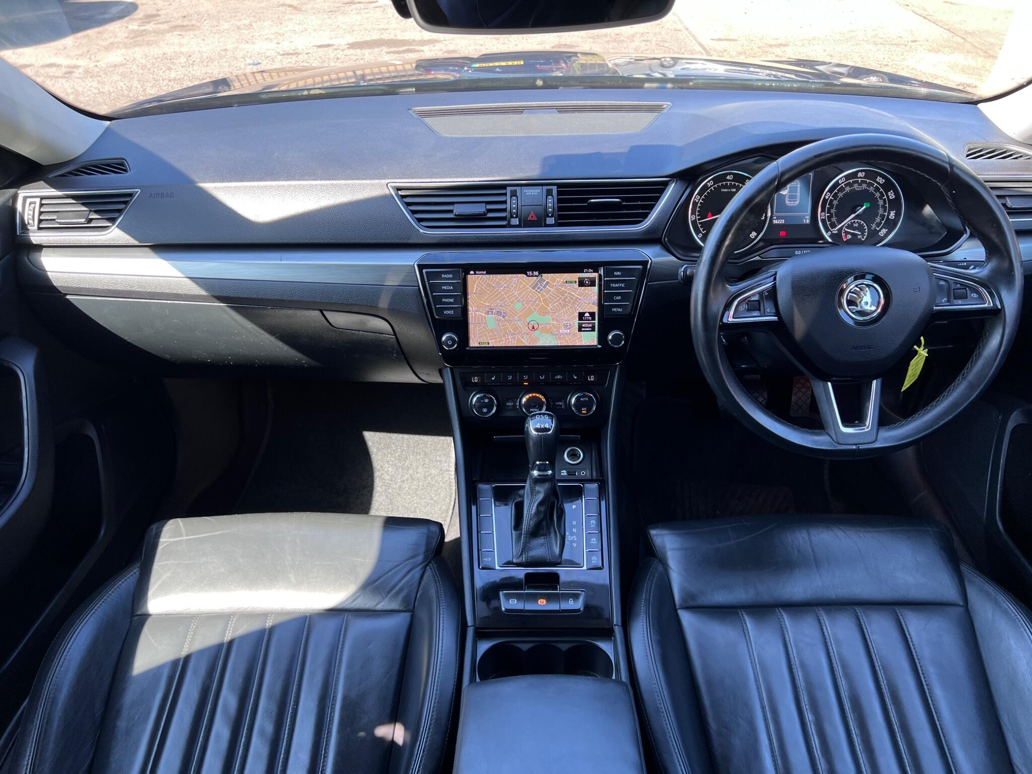 Skoda Superb view 2