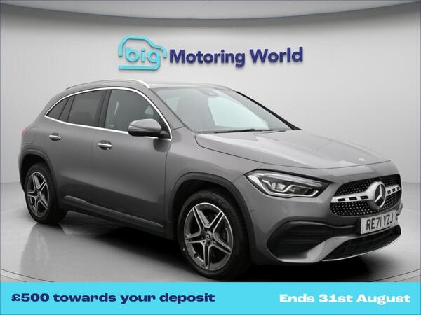 Grey 2021 Mercedes-Benz GLA-Class Hatchback Front-wheel drive Automatic