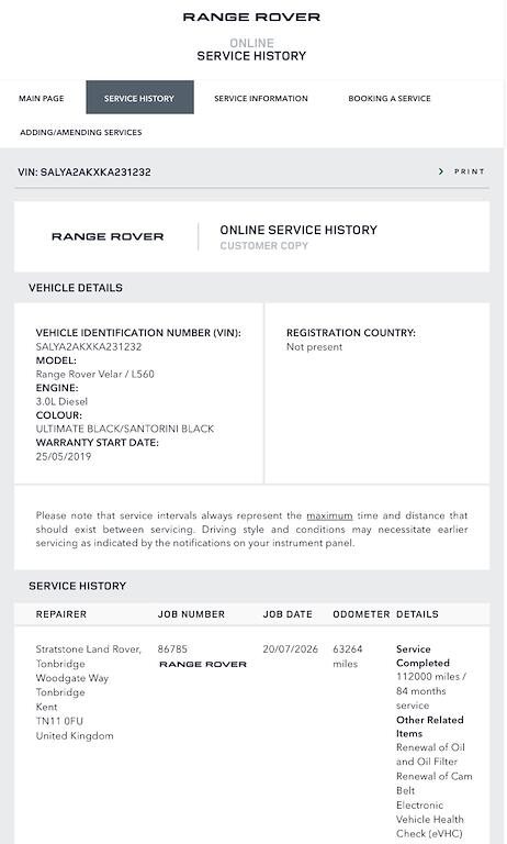 Land Rover Range Rover Velar view 63