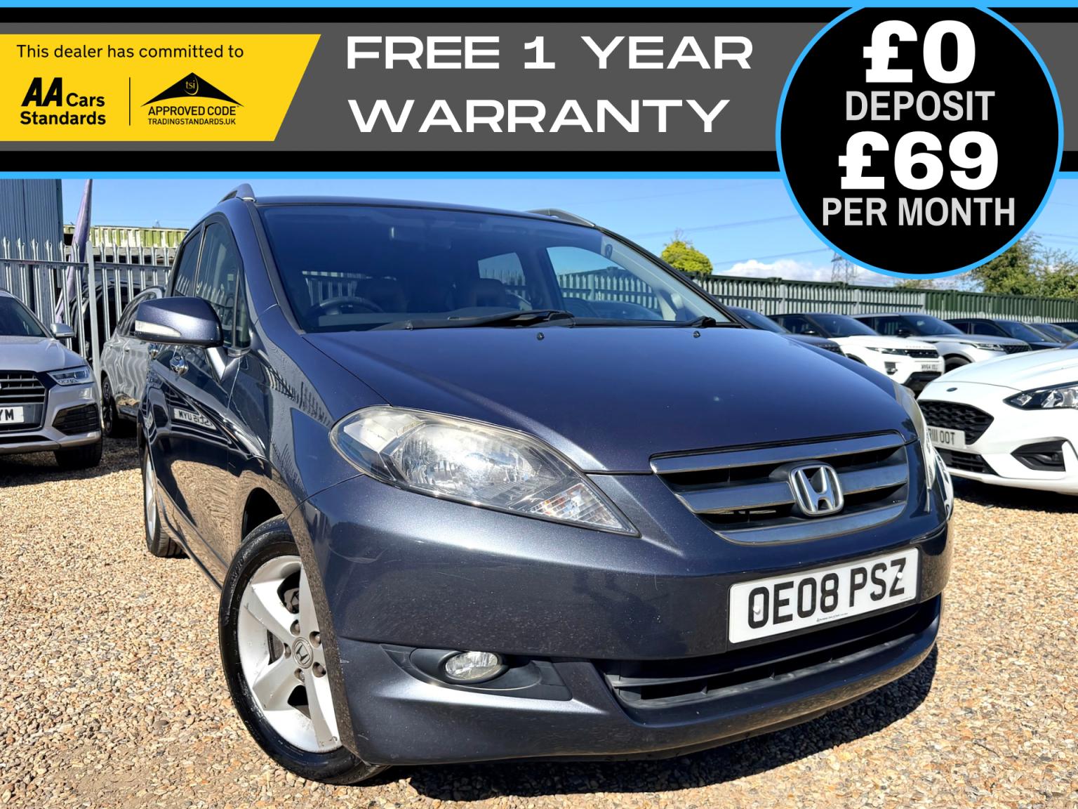 2008 Honda FR-V in Grey for sale