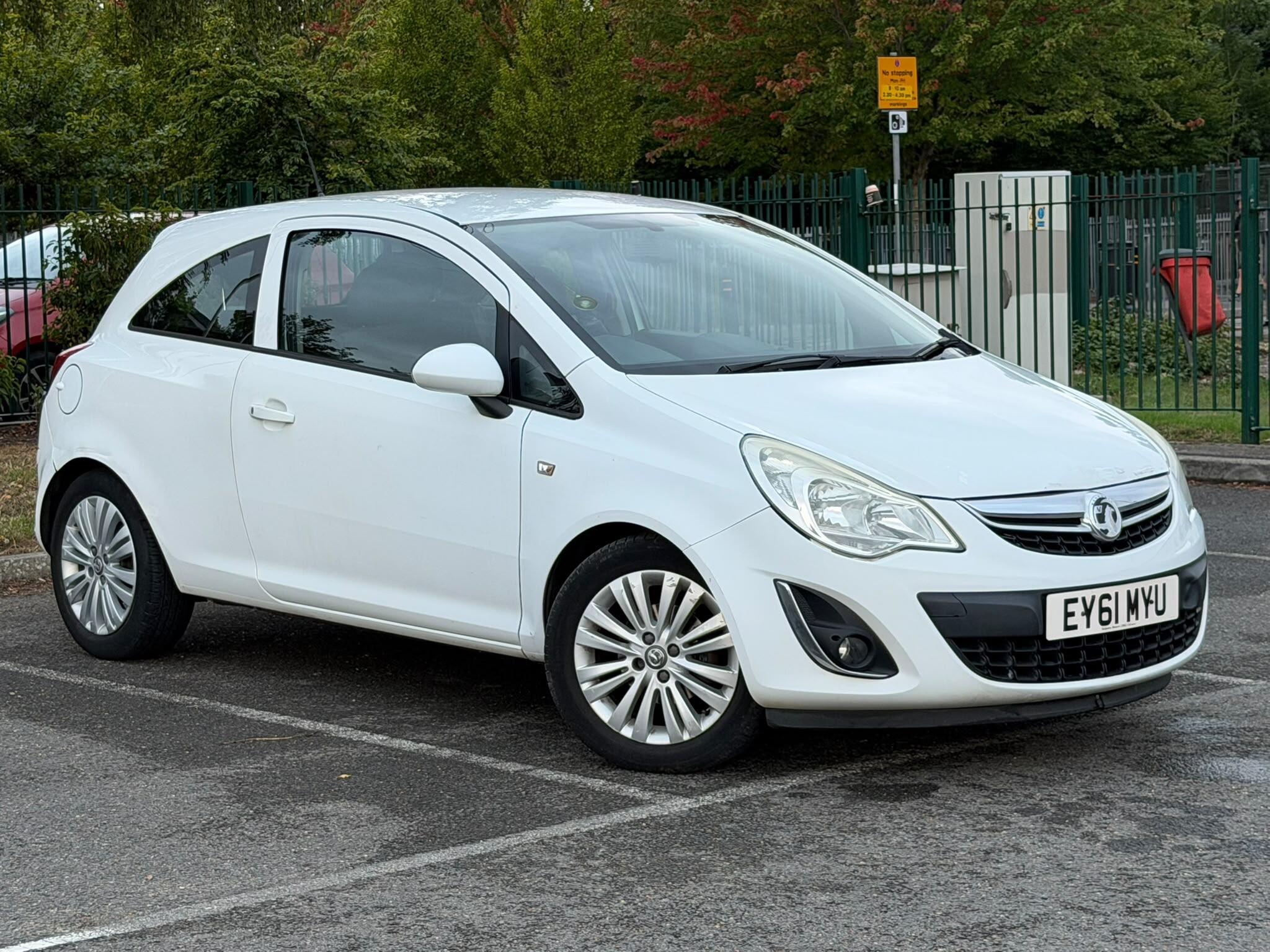 2011 Vauxhall Corsa in White for sale