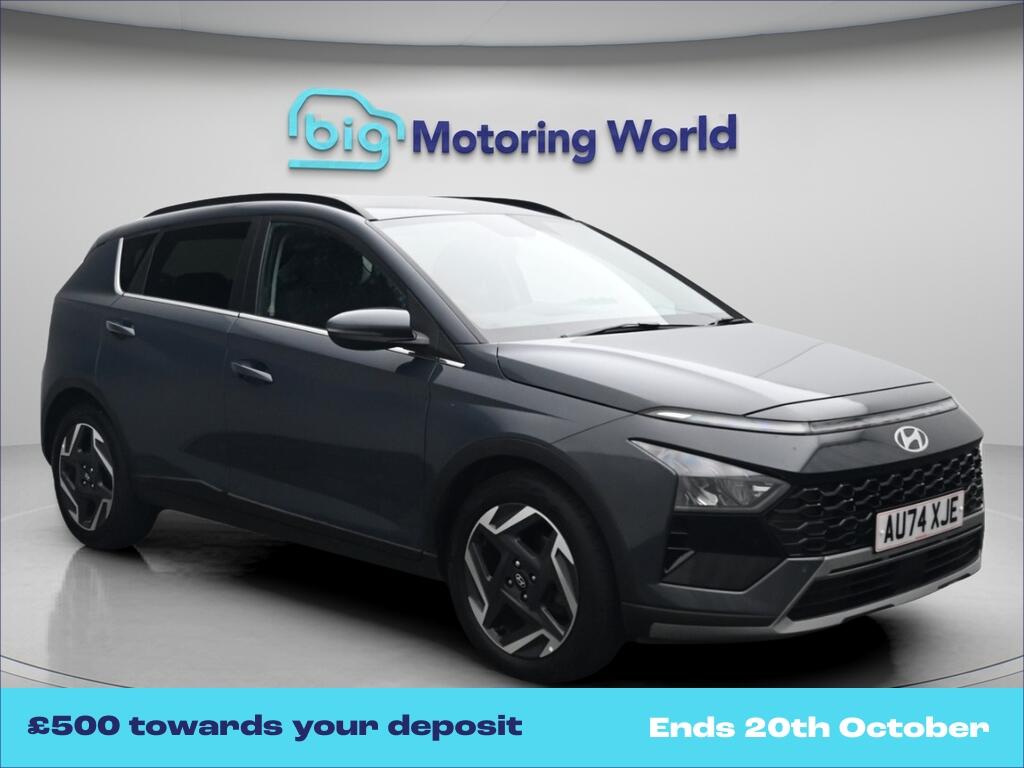 Grey 2024 Hyundai Bayon Hatchback Front-wheel drive Automatic