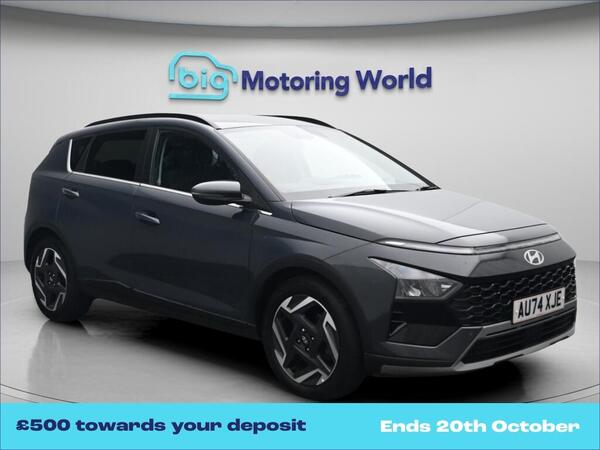 Grey 2024 Hyundai Bayon Hatchback Front-wheel drive Automatic