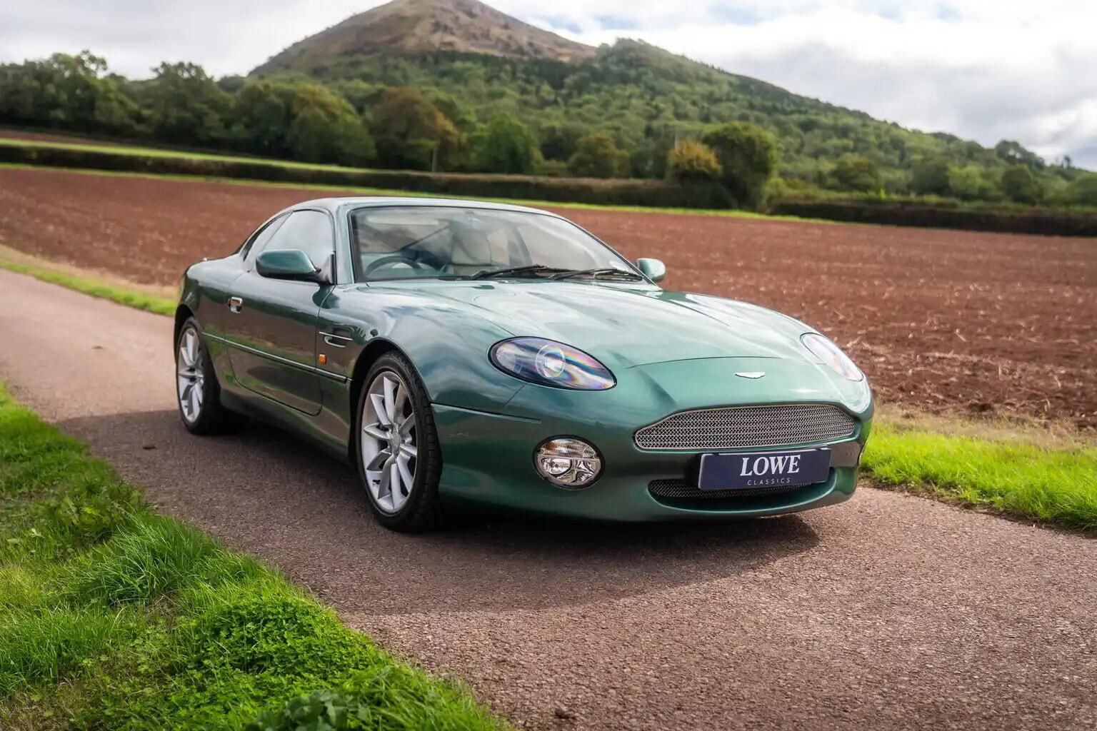 2000 (V reg) Aston Martin DB7 in Green for sale
