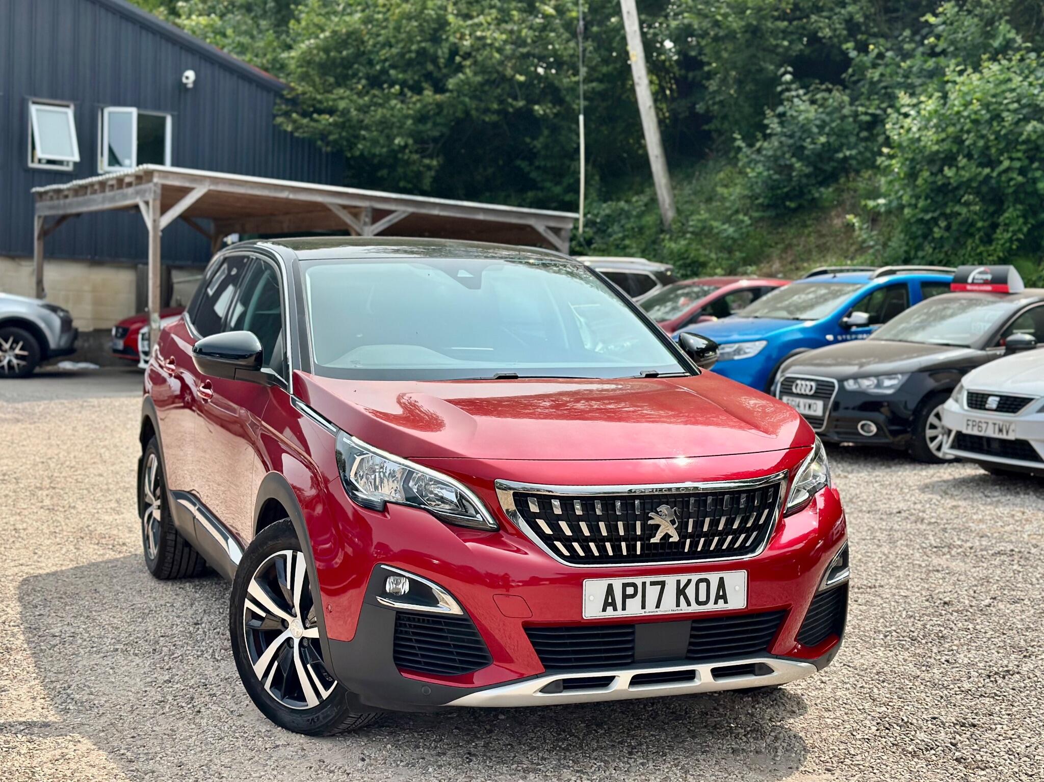2017 Peugeot 3008 in Red for sale