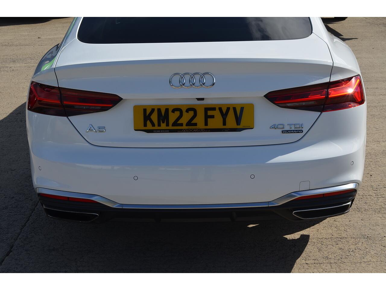 Audi A5 view 45