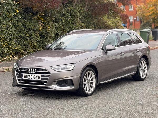 Grey 2020 Audi A4 Estate Front-wheel drive Automatic