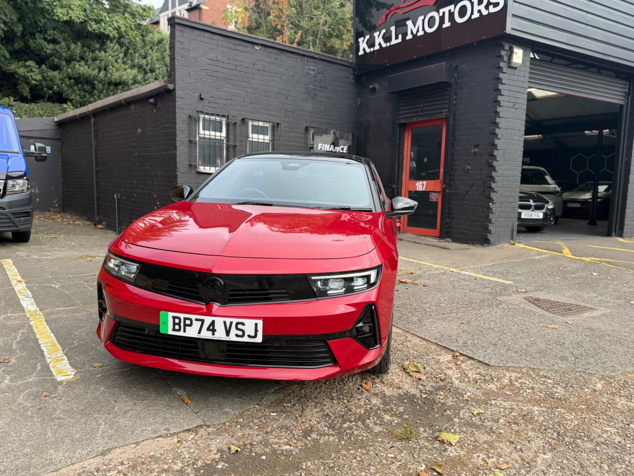 Vauxhall Astra Electric view 2