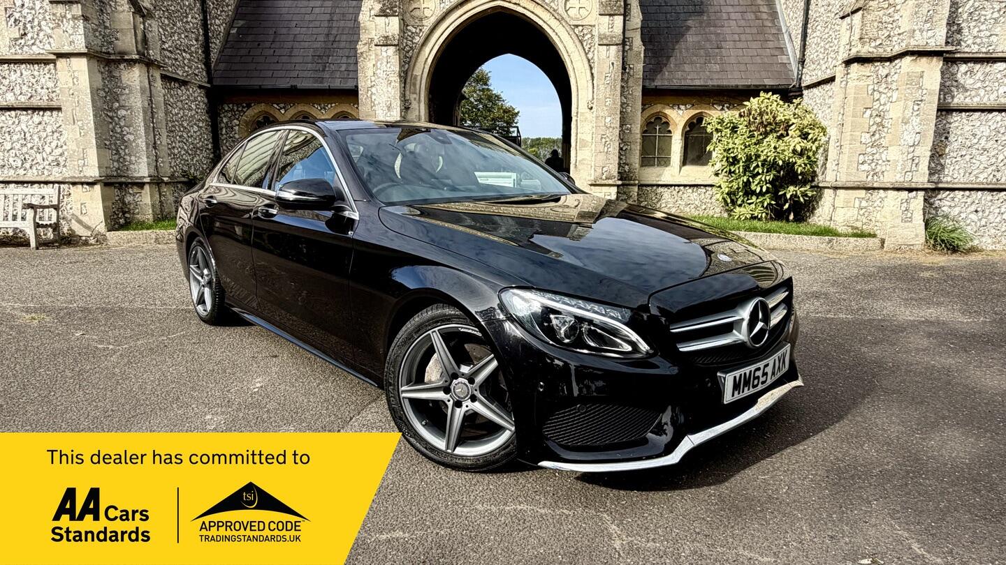 2015 Mercedes-Benz C-Class in Black for sale