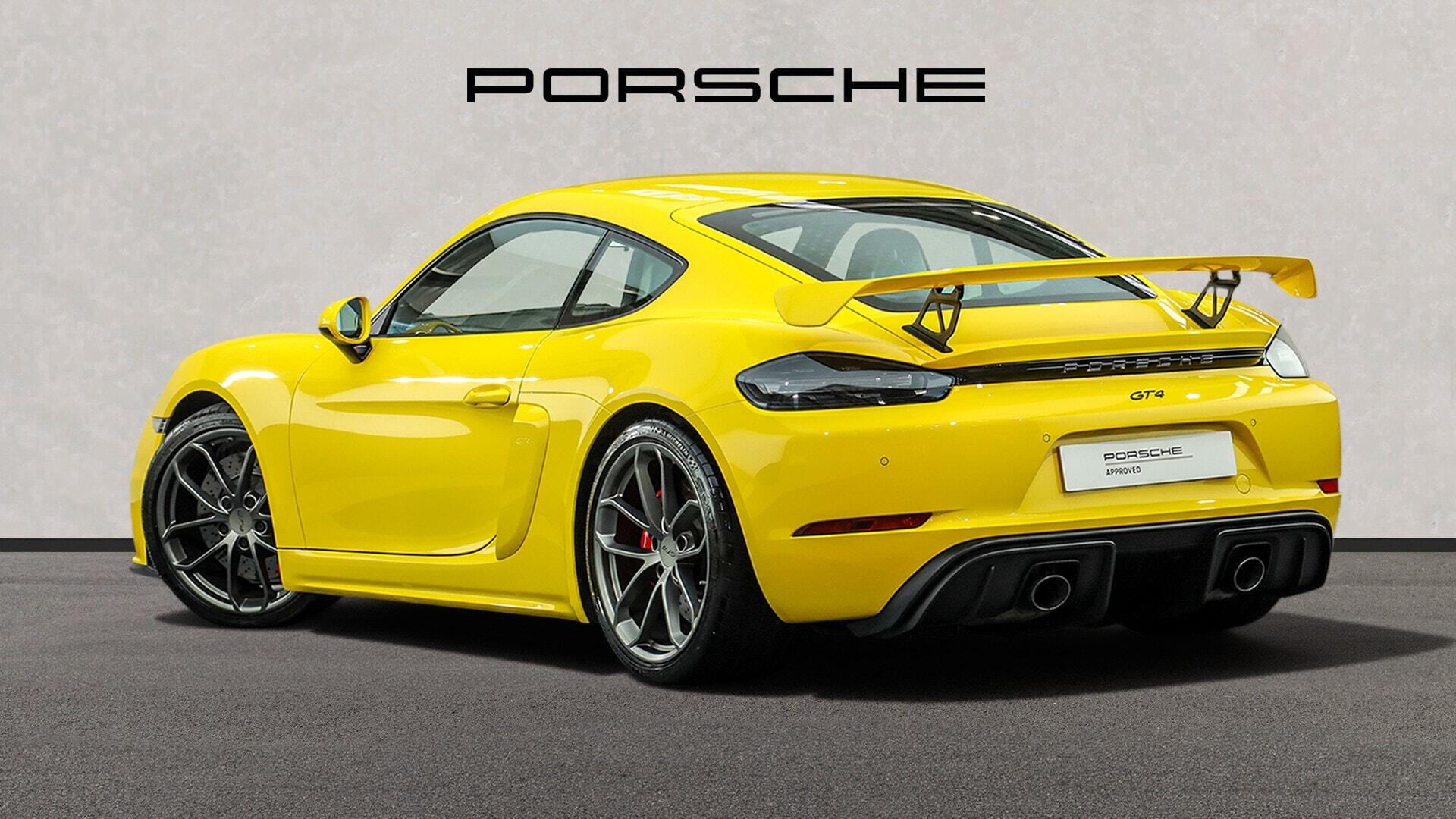 Porsche Cayman view 2
