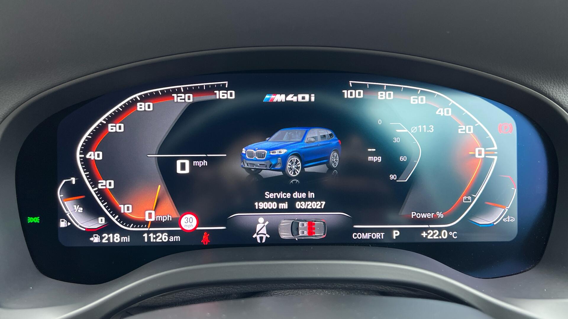 BMW X3 view 9