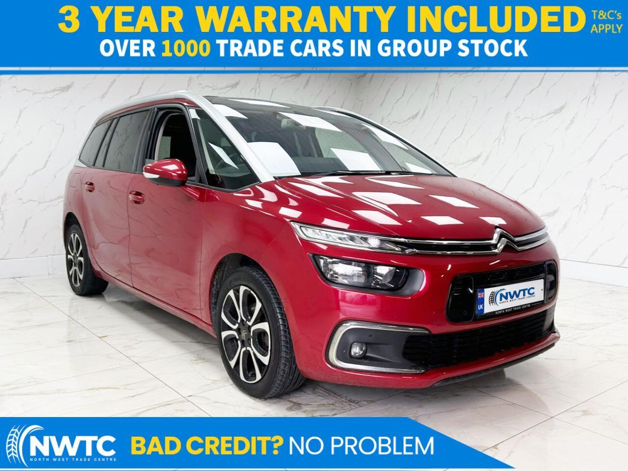 2019 Citroen Grand C4 Spacetourer in Red for sale