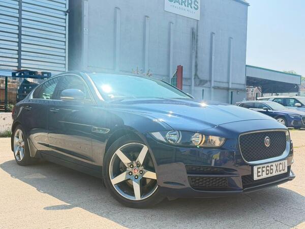 Blue 2017 Jaguar XE Saloon Rear-wheel drive Automatic