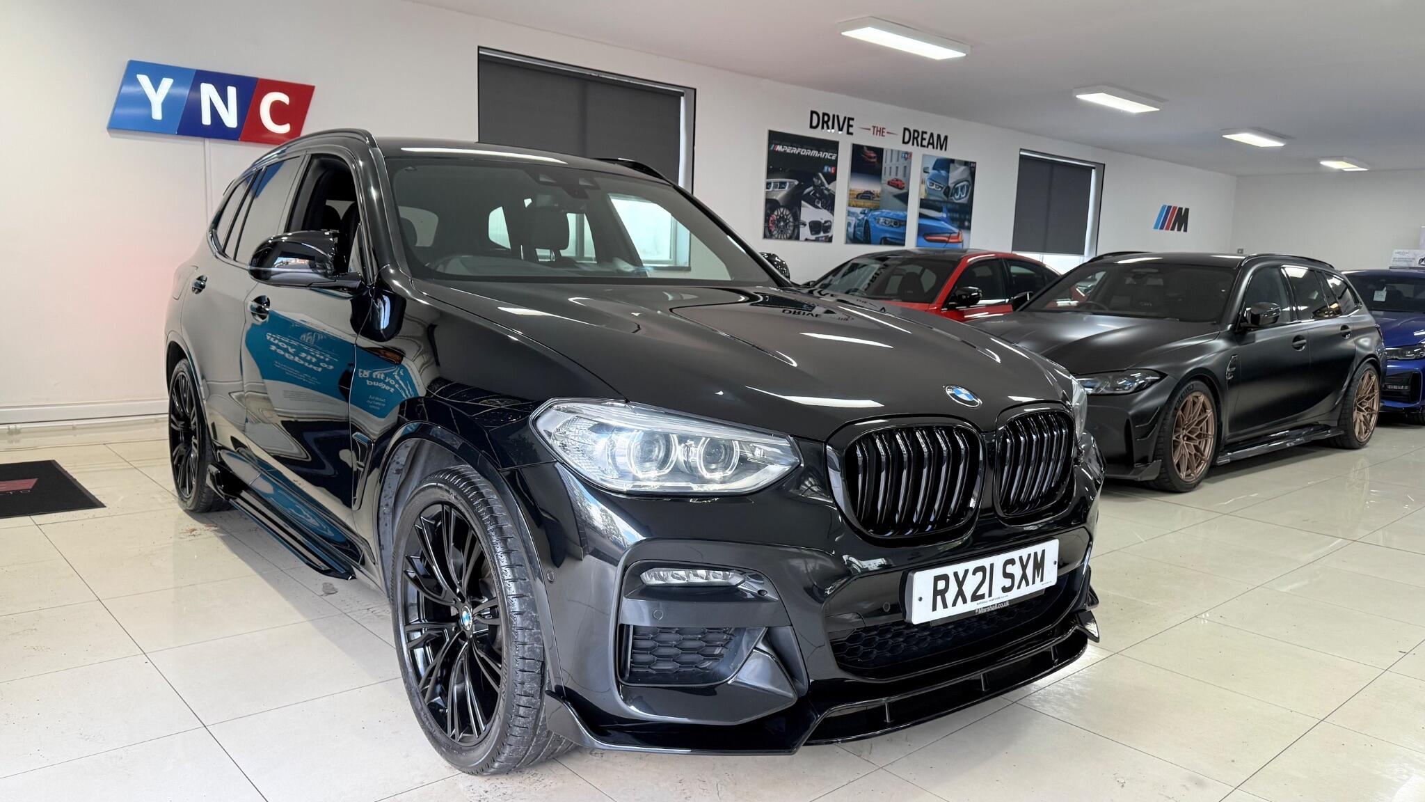 BMW X3 view 45