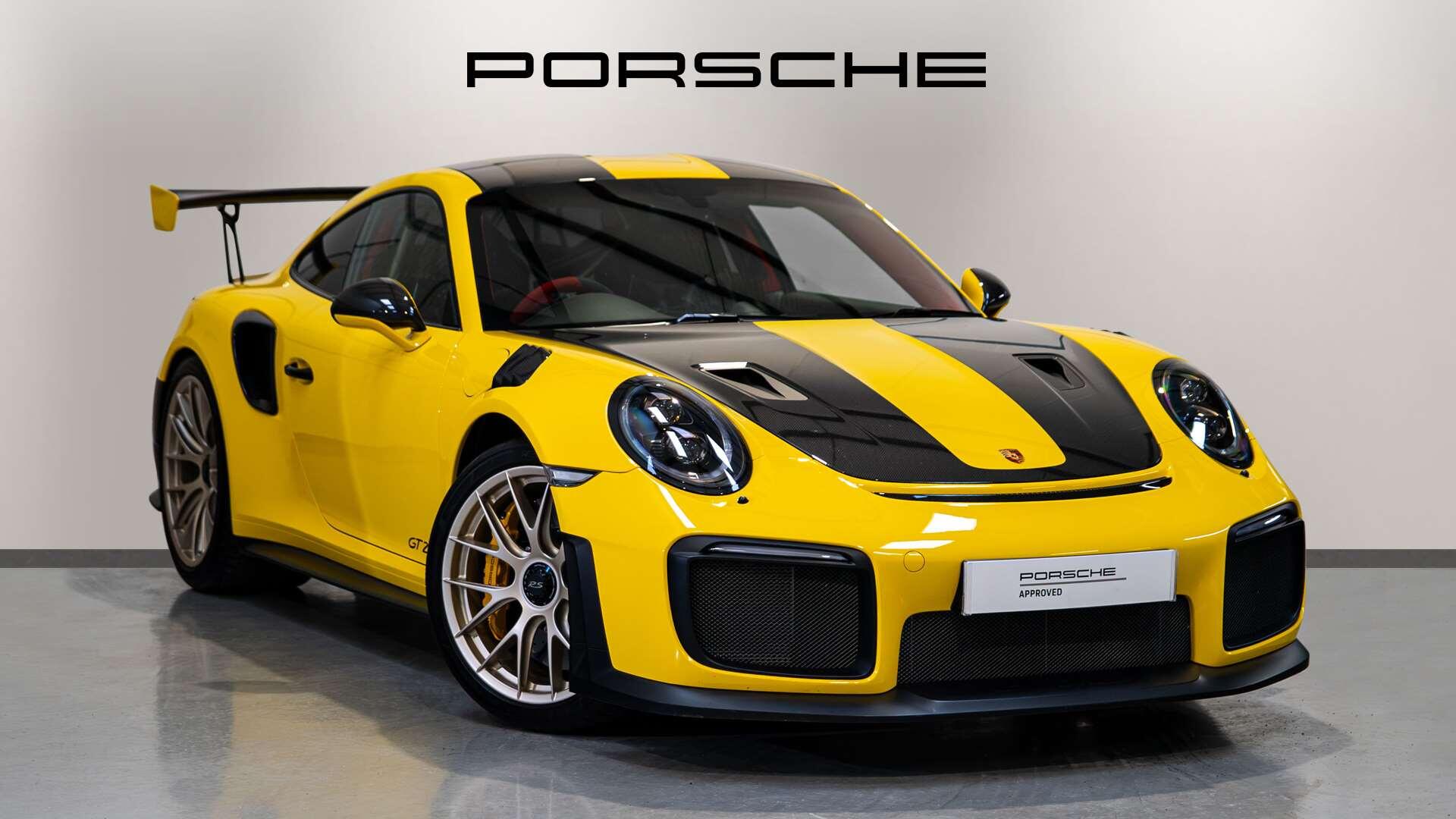 2018 Porsche 911 in Yellow for sale