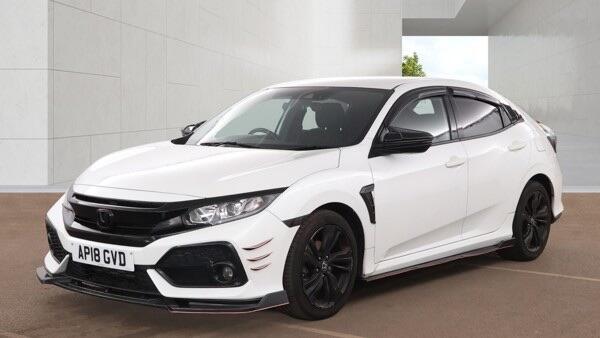 2018 Honda Civic in White for sale