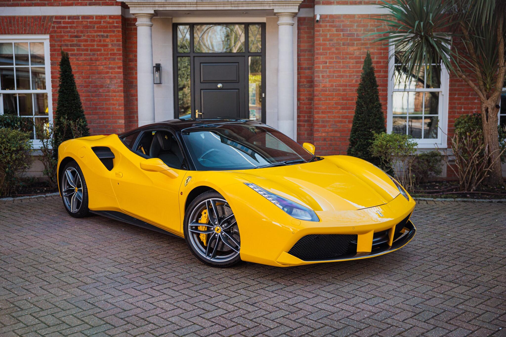 2018 Ferrari 488 in Yellow for sale