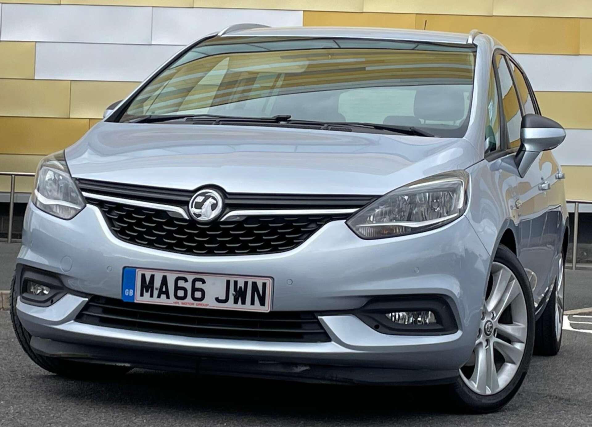 2016 Vauxhall Zafira Tourer in Silver for sale