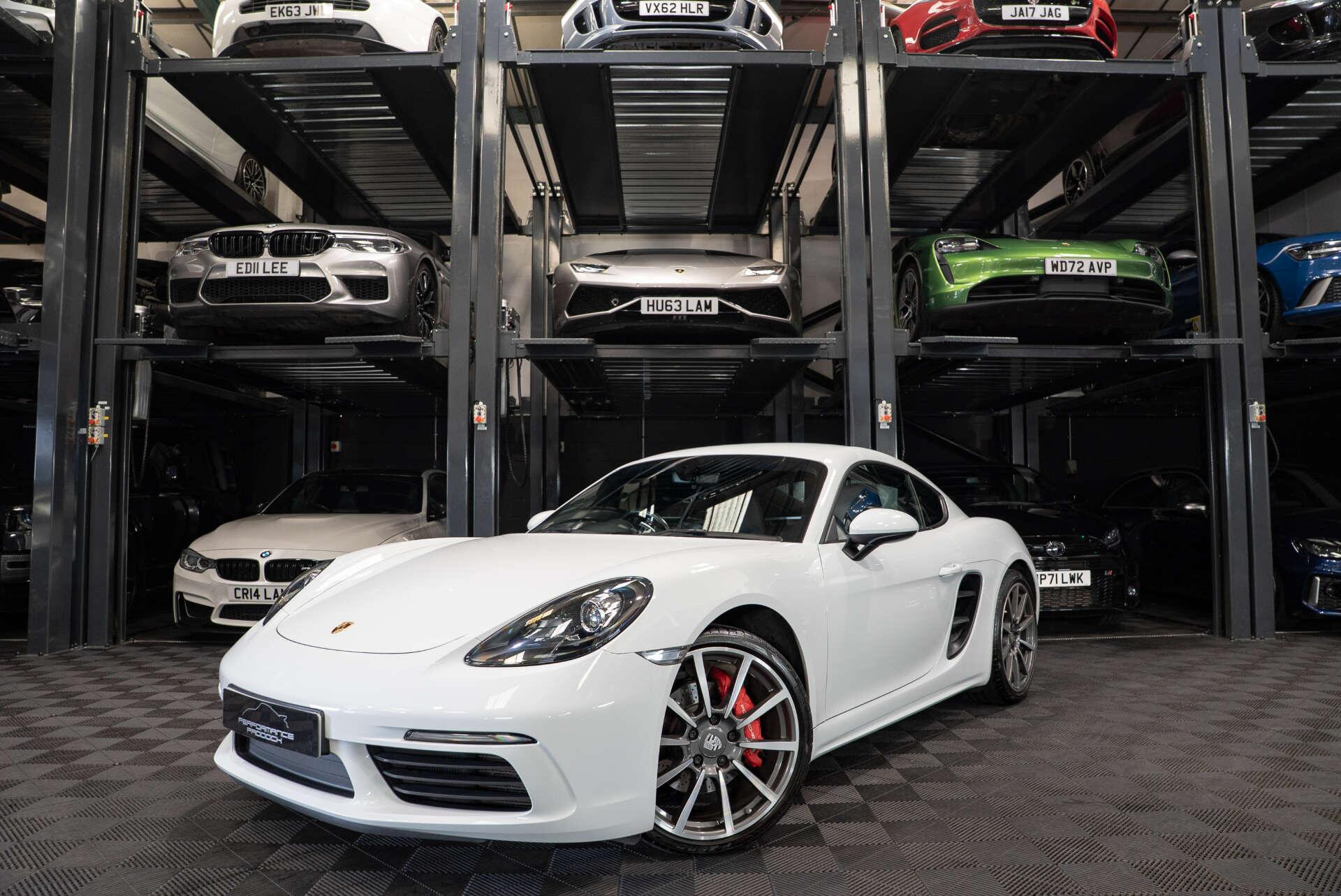 2018 Porsche Cayman in White for sale
