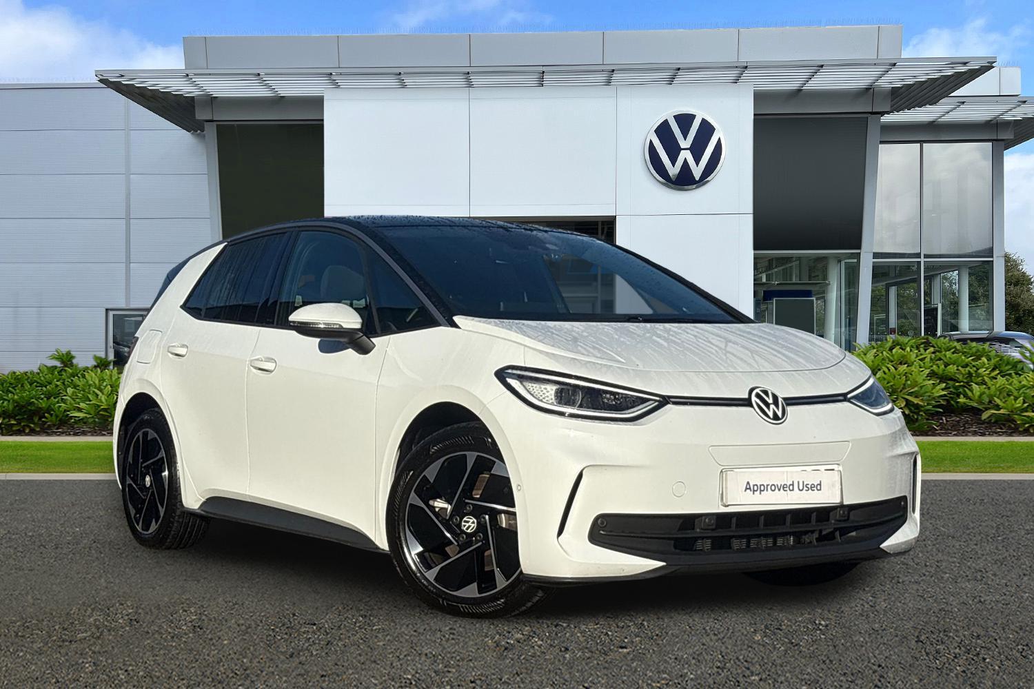 White 2026 Volkswagen ID.3 Hatchback Rear-wheel drive Automatic