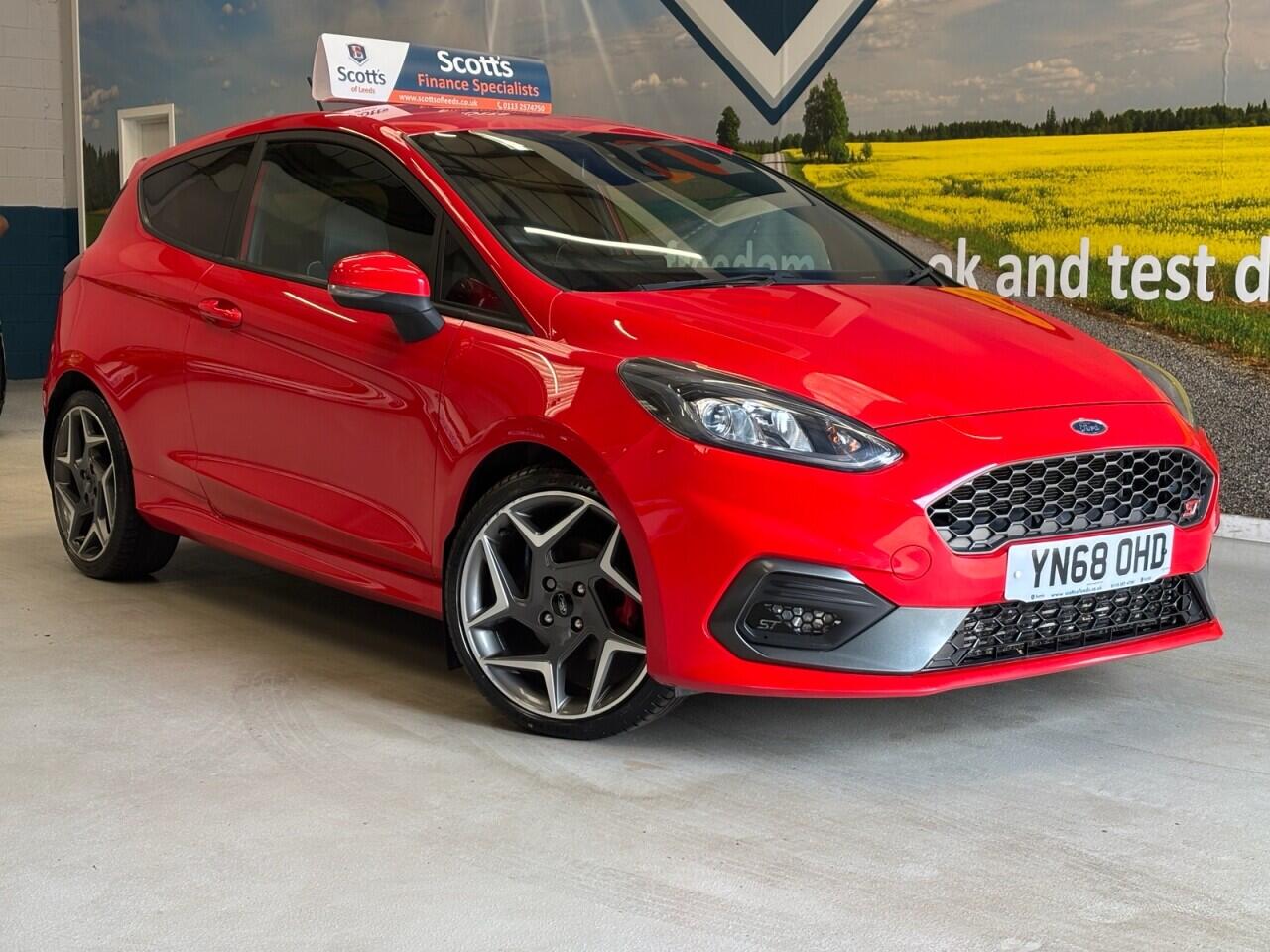 2018 Ford Fiesta in Red for sale