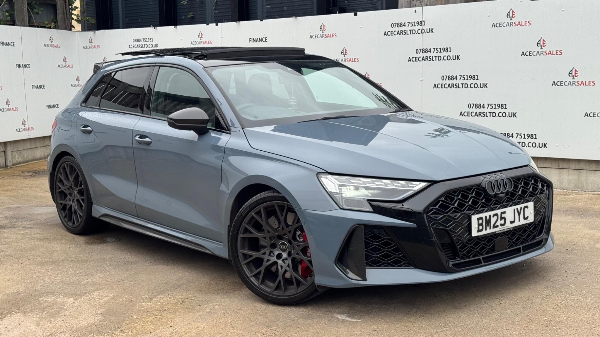 Grey 2025 Audi RS3 Hatchback All-wheel drive Automatic